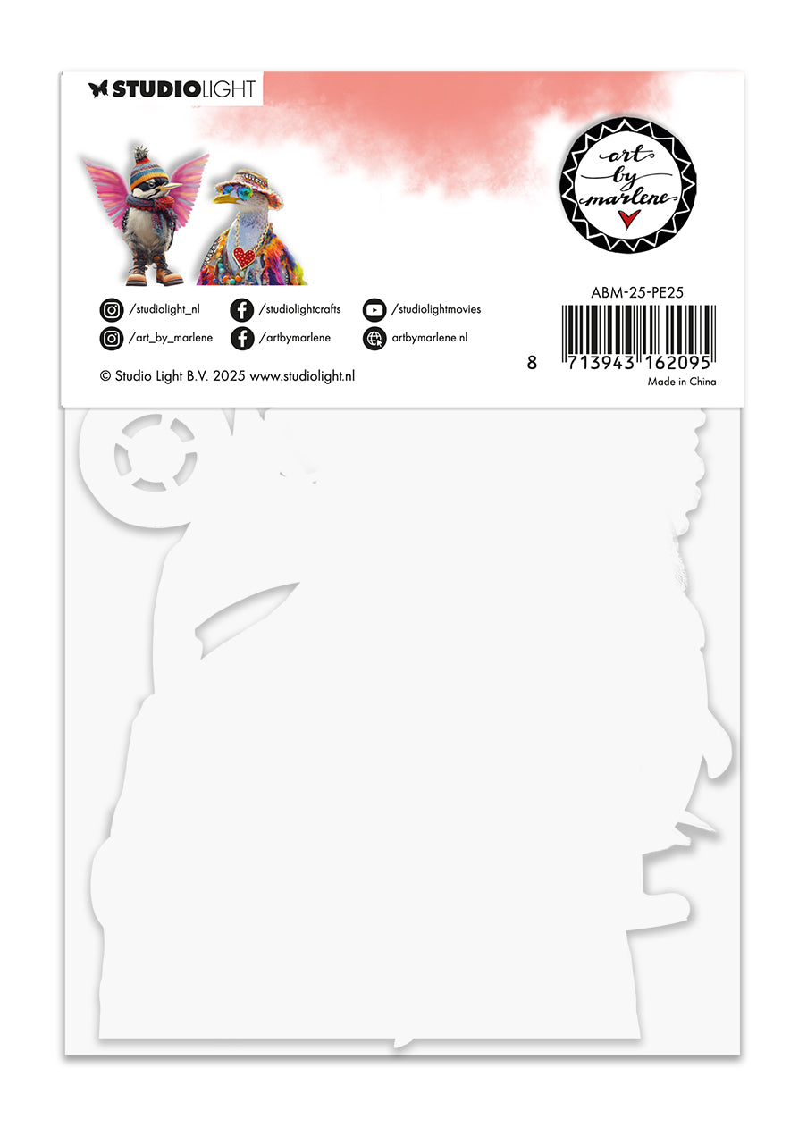 ABM Paper Elements Grazy Birds Art By Marlene 32 Pieces