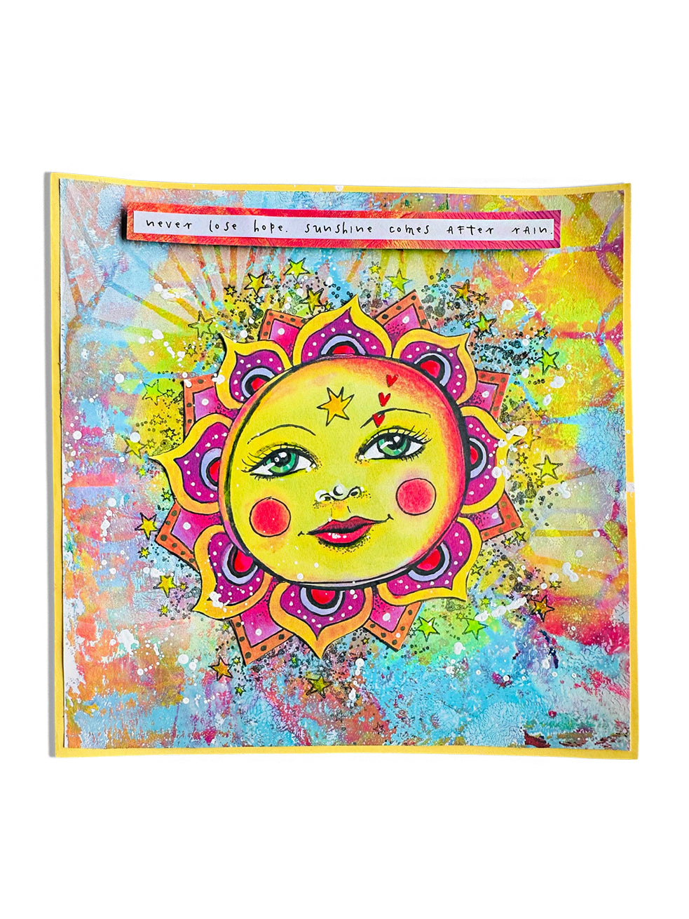 ABM Mask Dancing Lines Art by Marlene 1 Piece