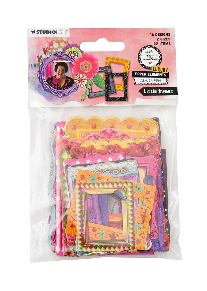 ABM Paper Elements Little Frames Art by Marlene 32 Elements