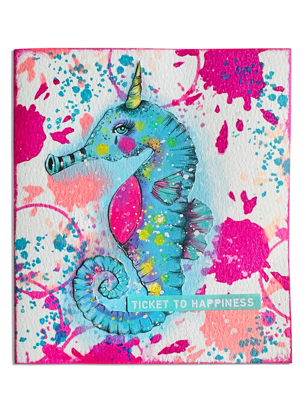 ABM Mixed Paper Pad Golden Oldie Art by Marlene 70 Sheets