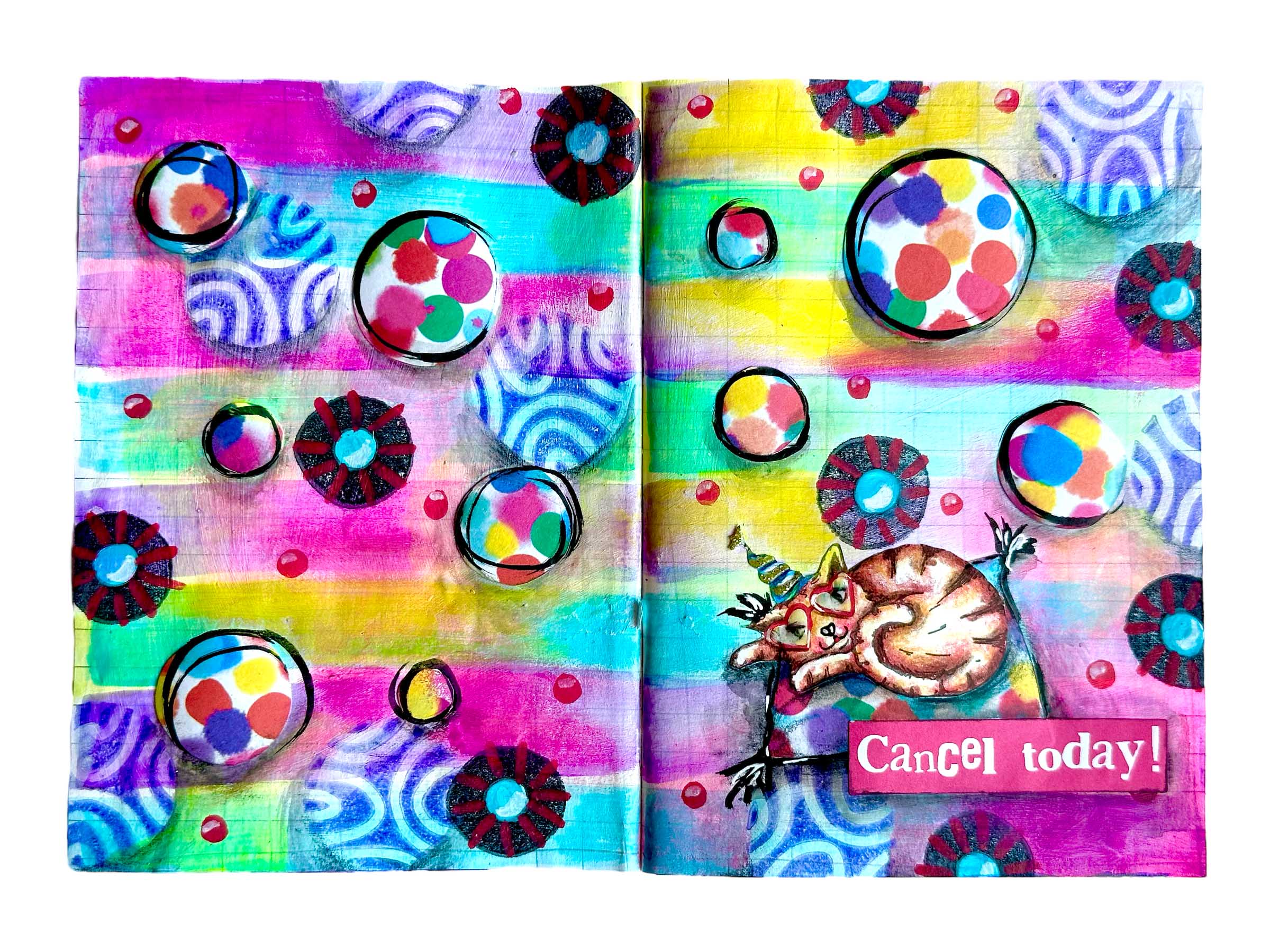 ABM Cling Stamp Frida's Friends Signature Collection 5 PC