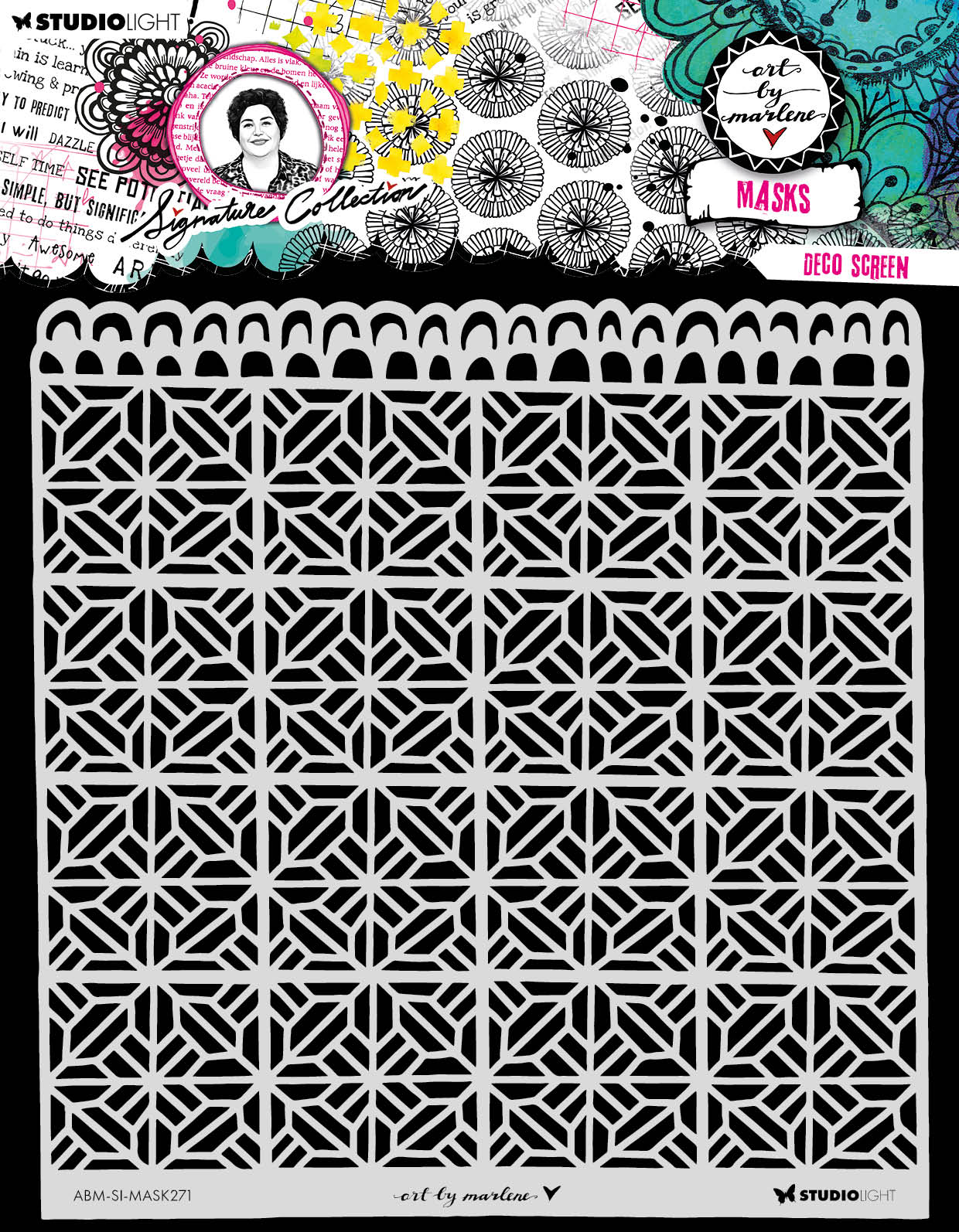 ABM Mask Deco Screen Signature Collection 1 PC