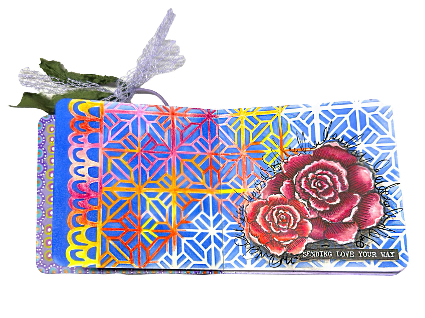 ABM Creative Journal All White, With Separate Sticker Paintable Journal cover 1 PC