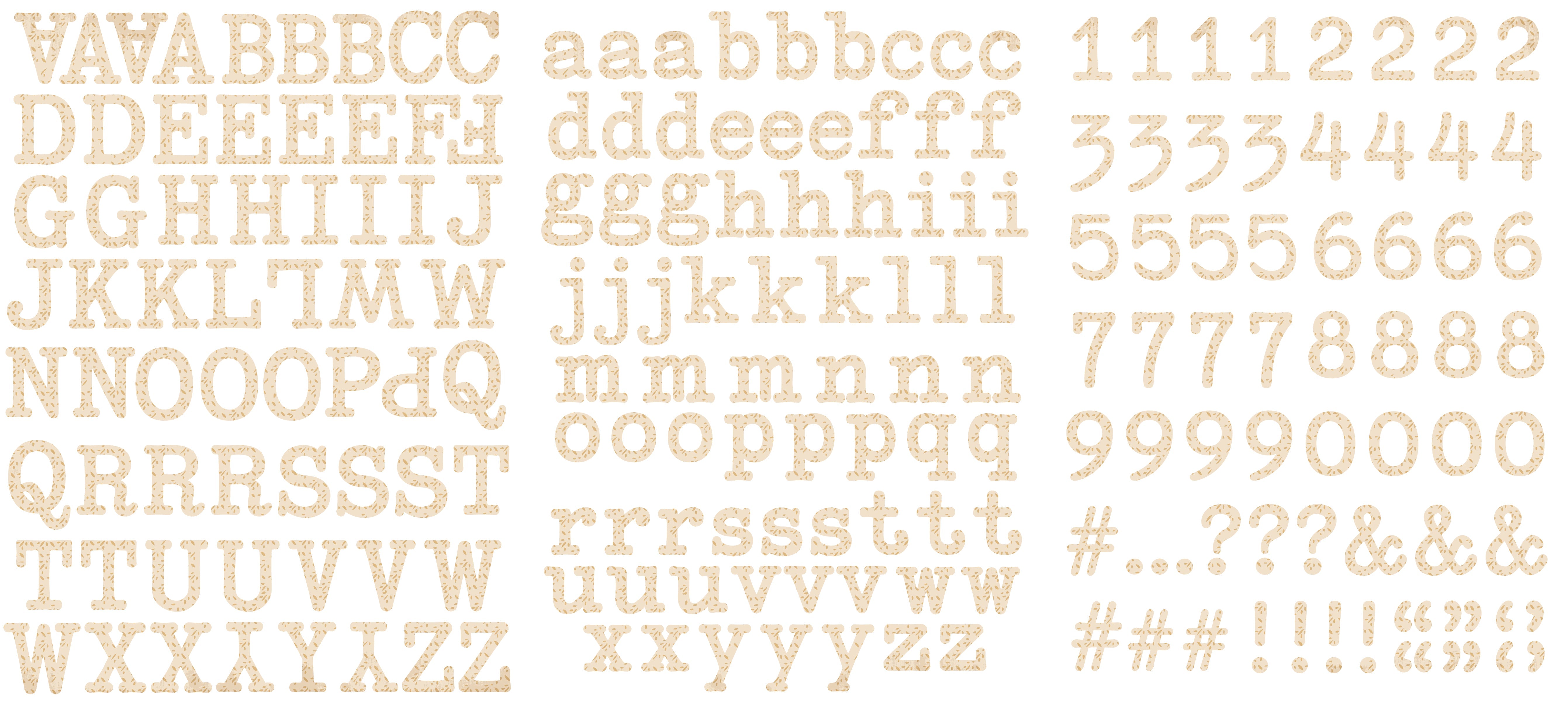 Arden Creative Studio Remembering... Alphabet Stickers