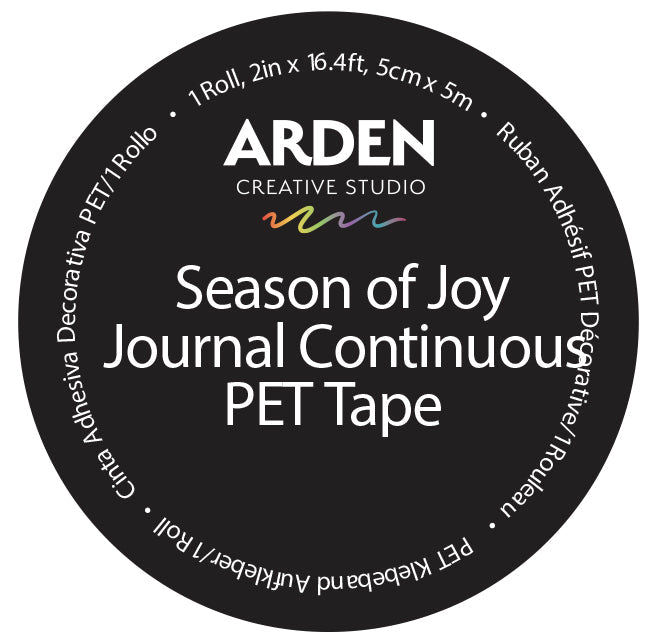 Arden Creative Studio Season of Joy Journal Continuous PET Tape