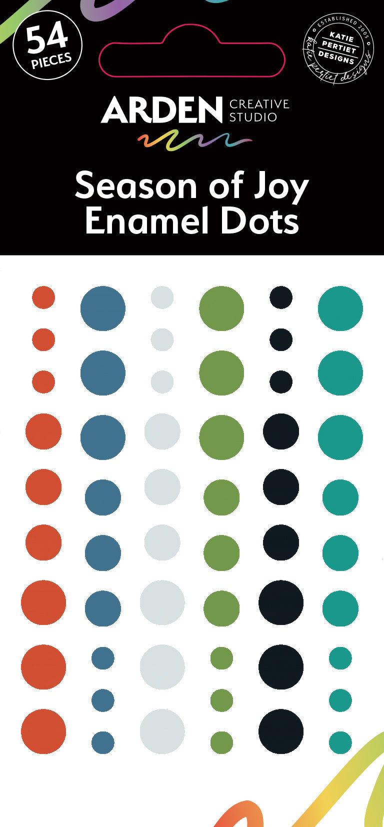 Arden Creative Studio Season of Joy Enamel Dots
