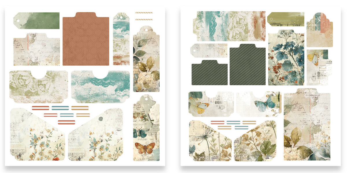 Arden Creative Studio Amber Ledgers Journalmakers Ephemera Pack