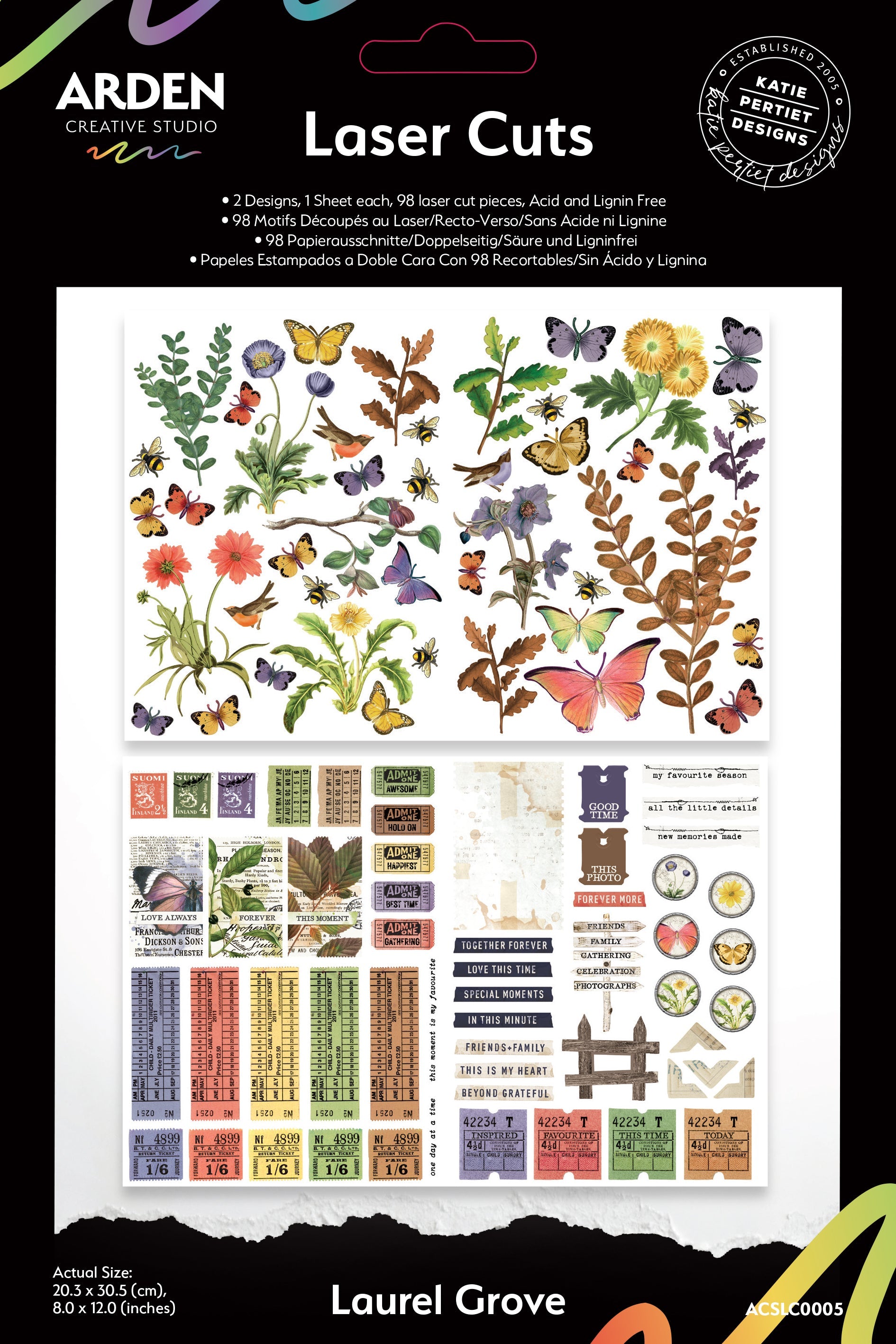 Arden Creative Studio Laurel Grove Laser Cuts