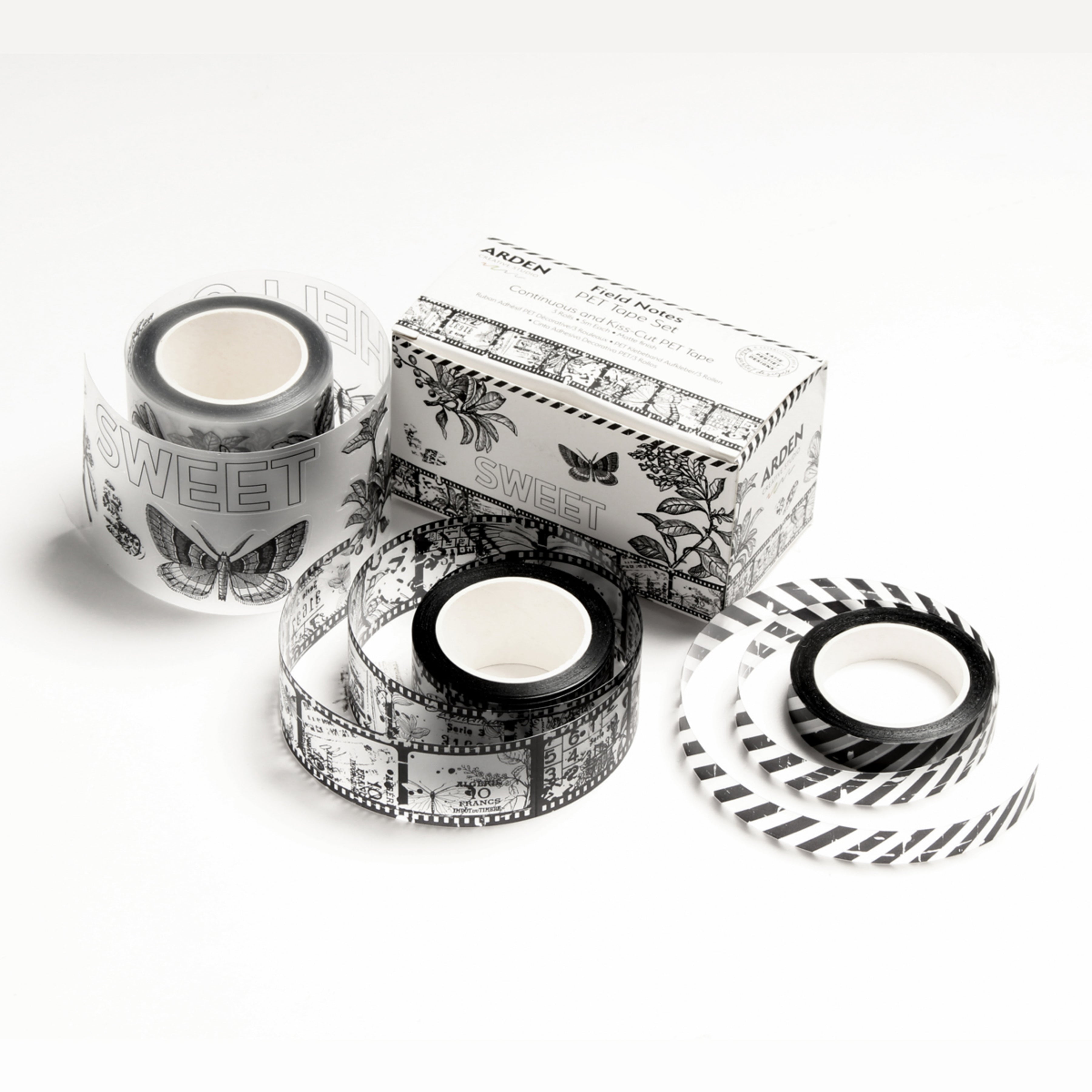 Arden Creative Studio Field Notes PET Tape Set