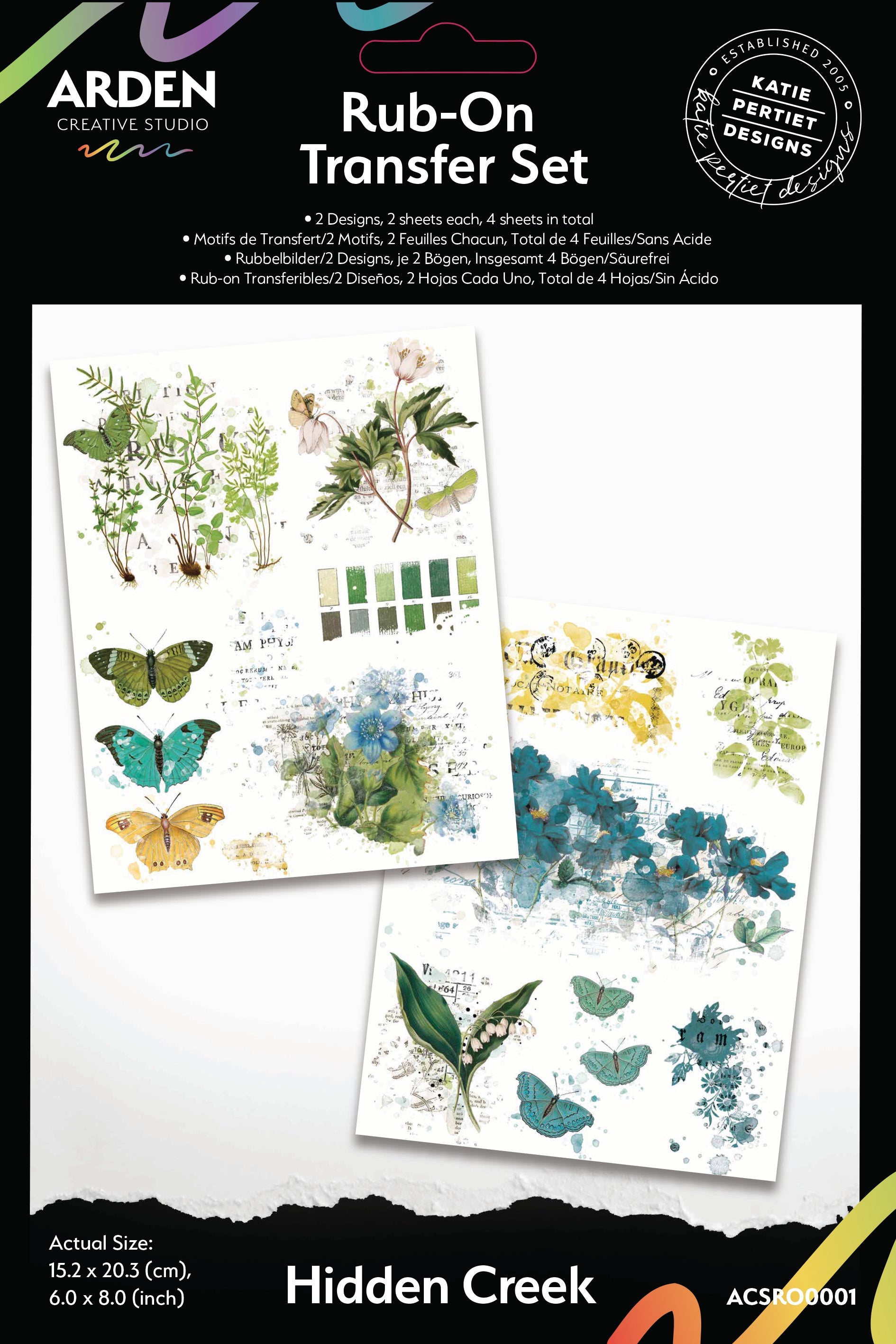 Transferts à Frotter Craft Consortium - Motifs Belle Fleur, 2 Feuilles Outil, Pour Créations Déco Transferts à Frotter Craft Consortium - Motifs Belle Fleur, 2 Feuilles Outil, Pour Créations Déco