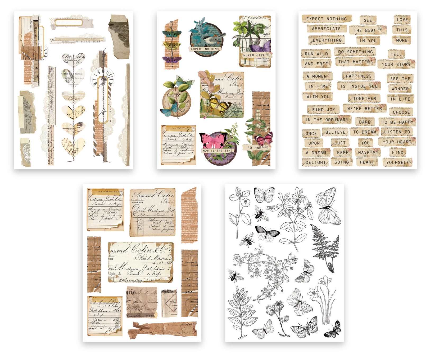 Arden Creative Studio Garden Chronicles Sticker Book