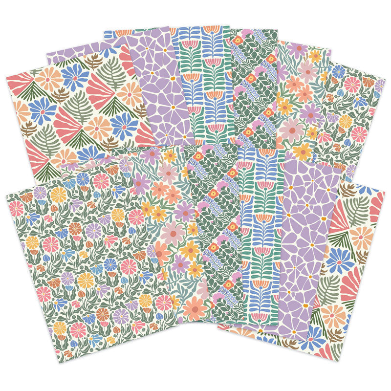Adorable Scorable Designer Card Packs - Funky Florals