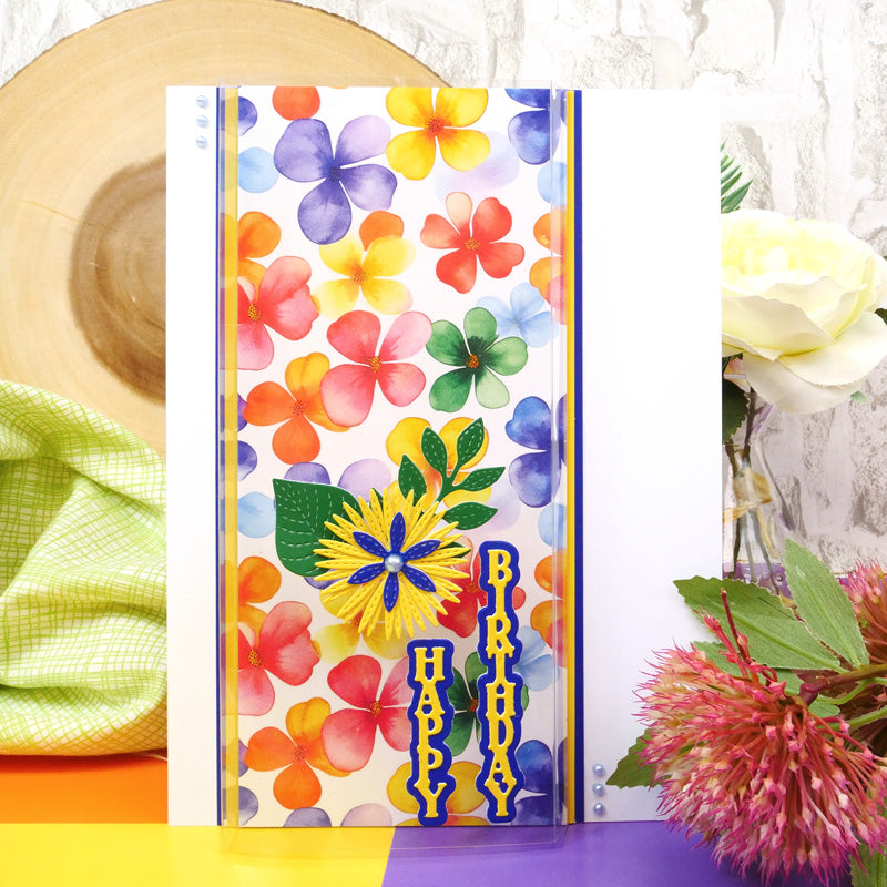 Adorable Scorable Designer Card Packs - Rainbow Florals