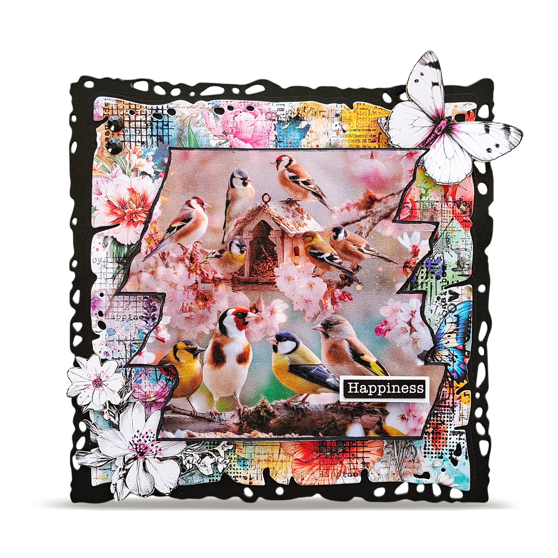 AALL and Create - Layer-It-Up Washi Tape 25mm x 10m - Bird Feast
