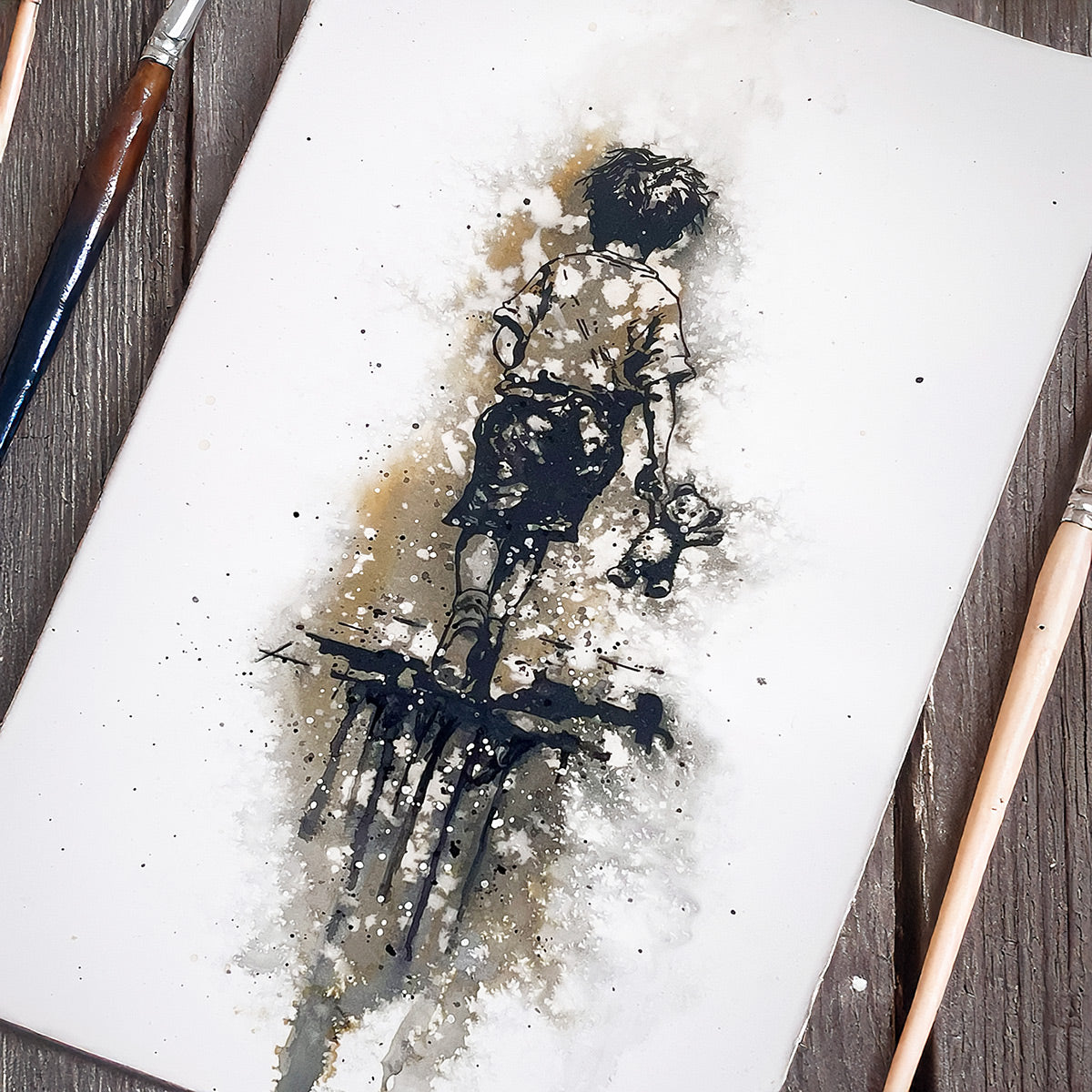 Let The Adventure Begin Pre Cut Rubber Stamp Set by Andy Skinner