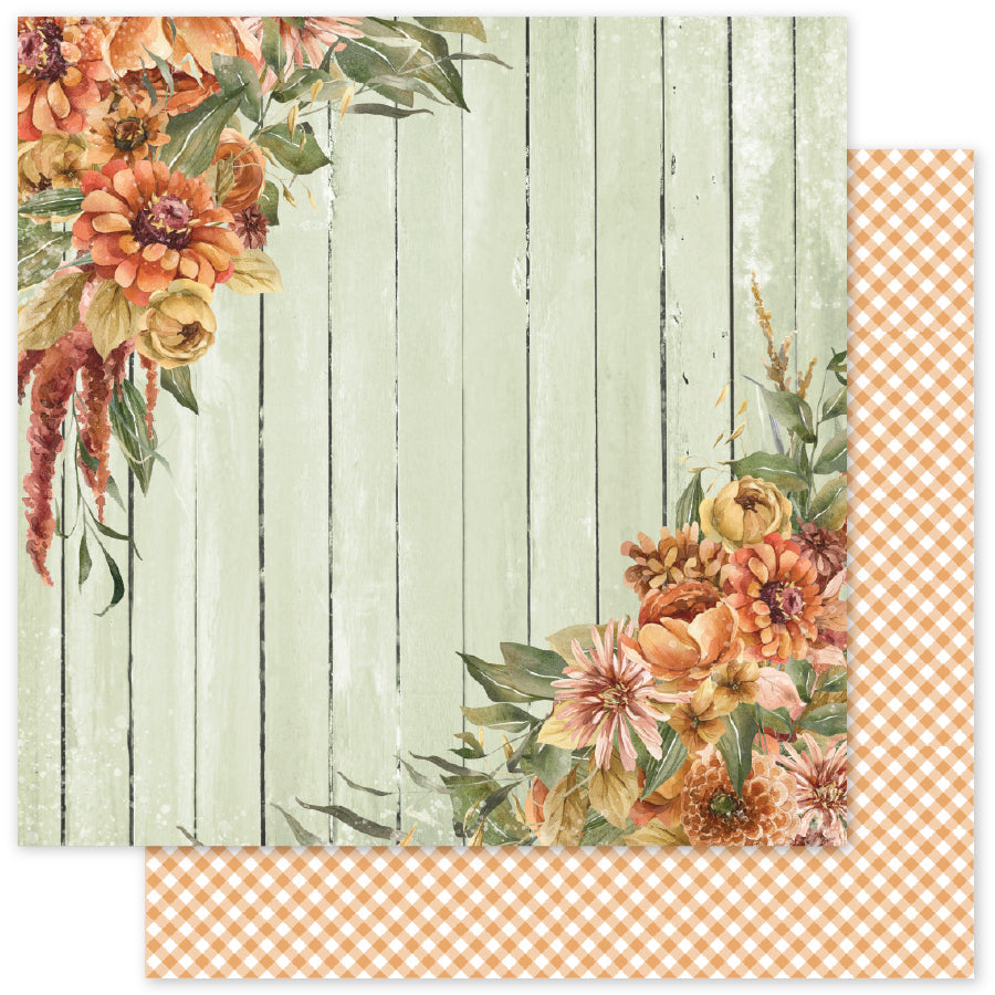 Autumn Florals Basics 6x6 Paper Collection 35448