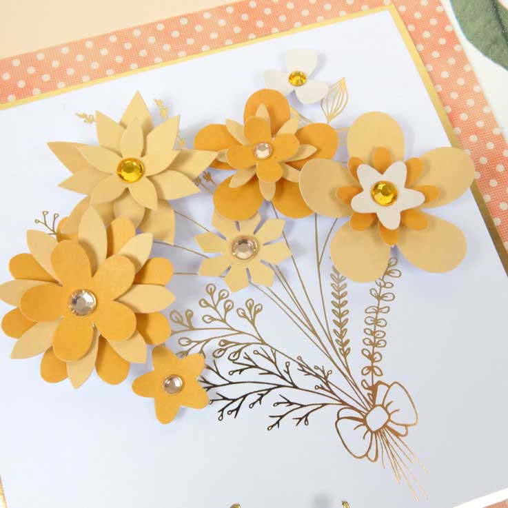 Build-a-Bouquet 8" x 8" Paper Pad