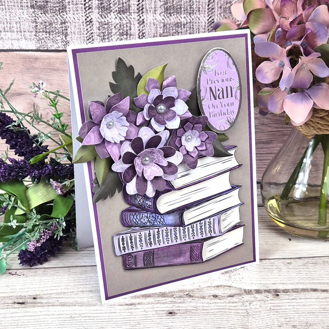 Build-a-Bouquet - Vintage Petals 6" x 6" Card Fronts