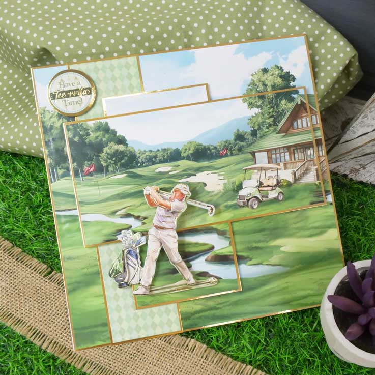 Brilliant Backgrounds - Good Sport 8" x 8" Paper Pad