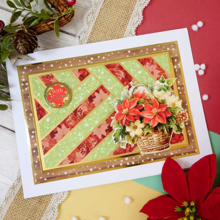 Brilliant Backgrounds - Christmas Time Is Here 8" x 8" Paper Pad