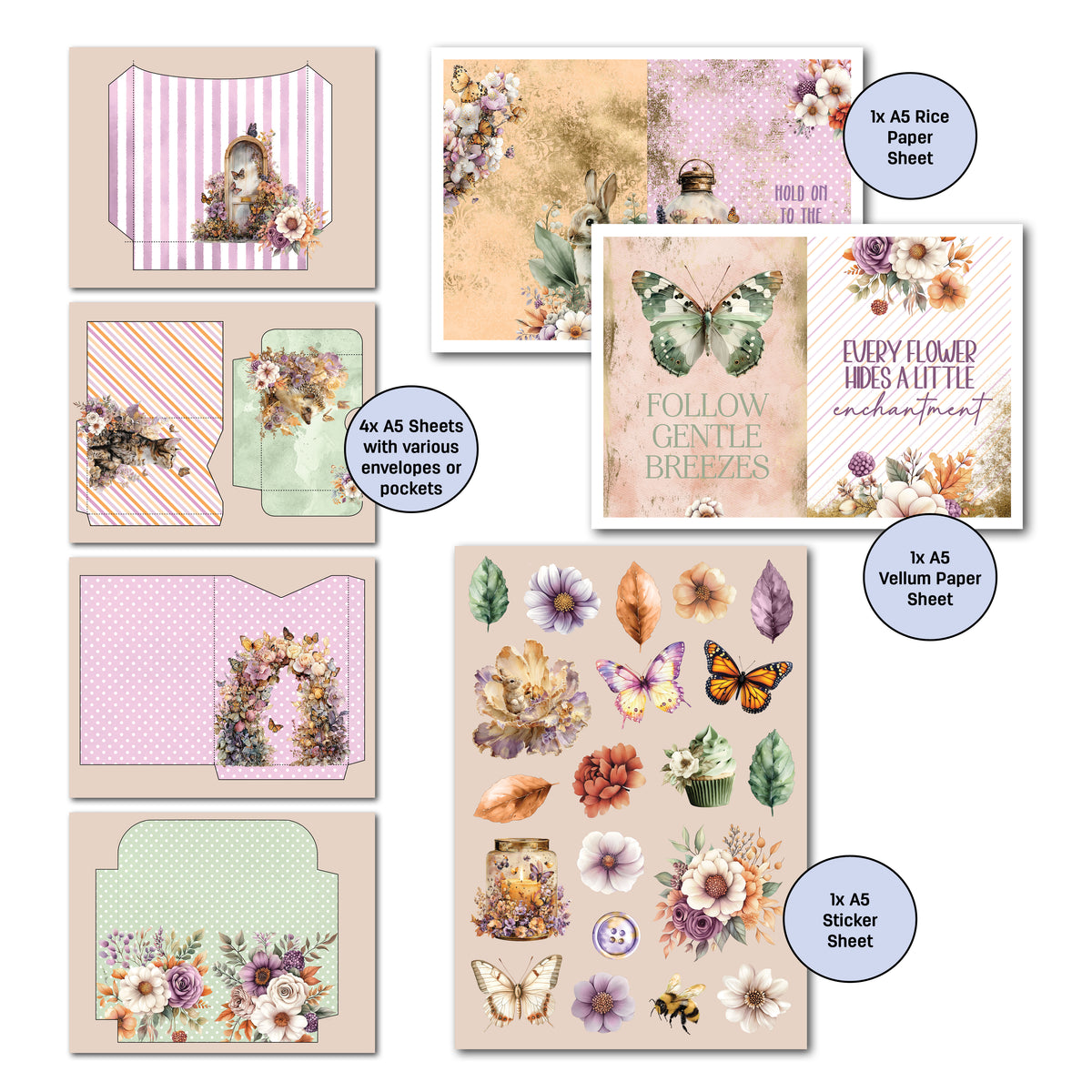 3Quarter Designs Butterfly Grove Gimme More Pack