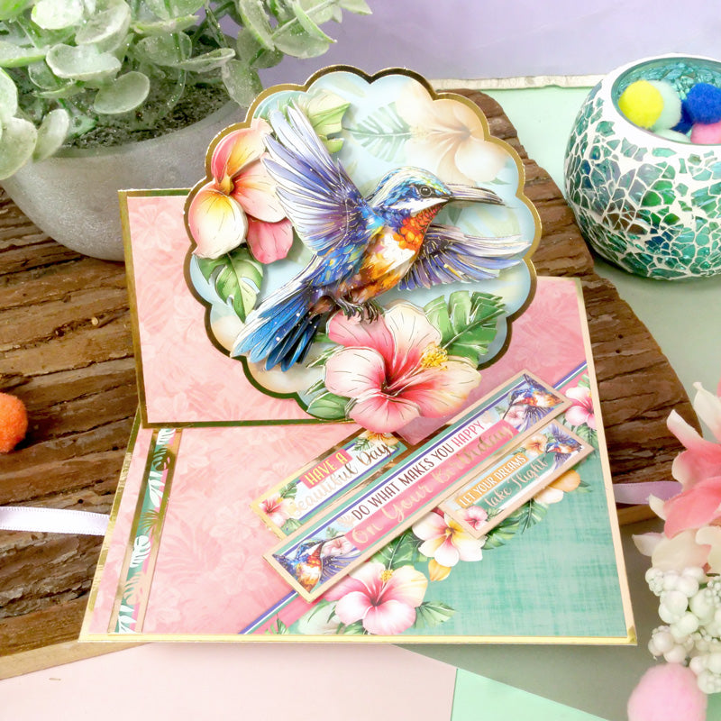 Beautiful Birds Deco-Large Set - Humming Bird