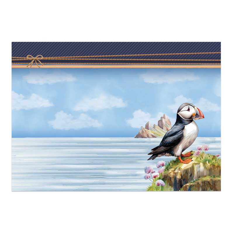 Beautiful Birds Deco-Large Set - Perfect Puffin