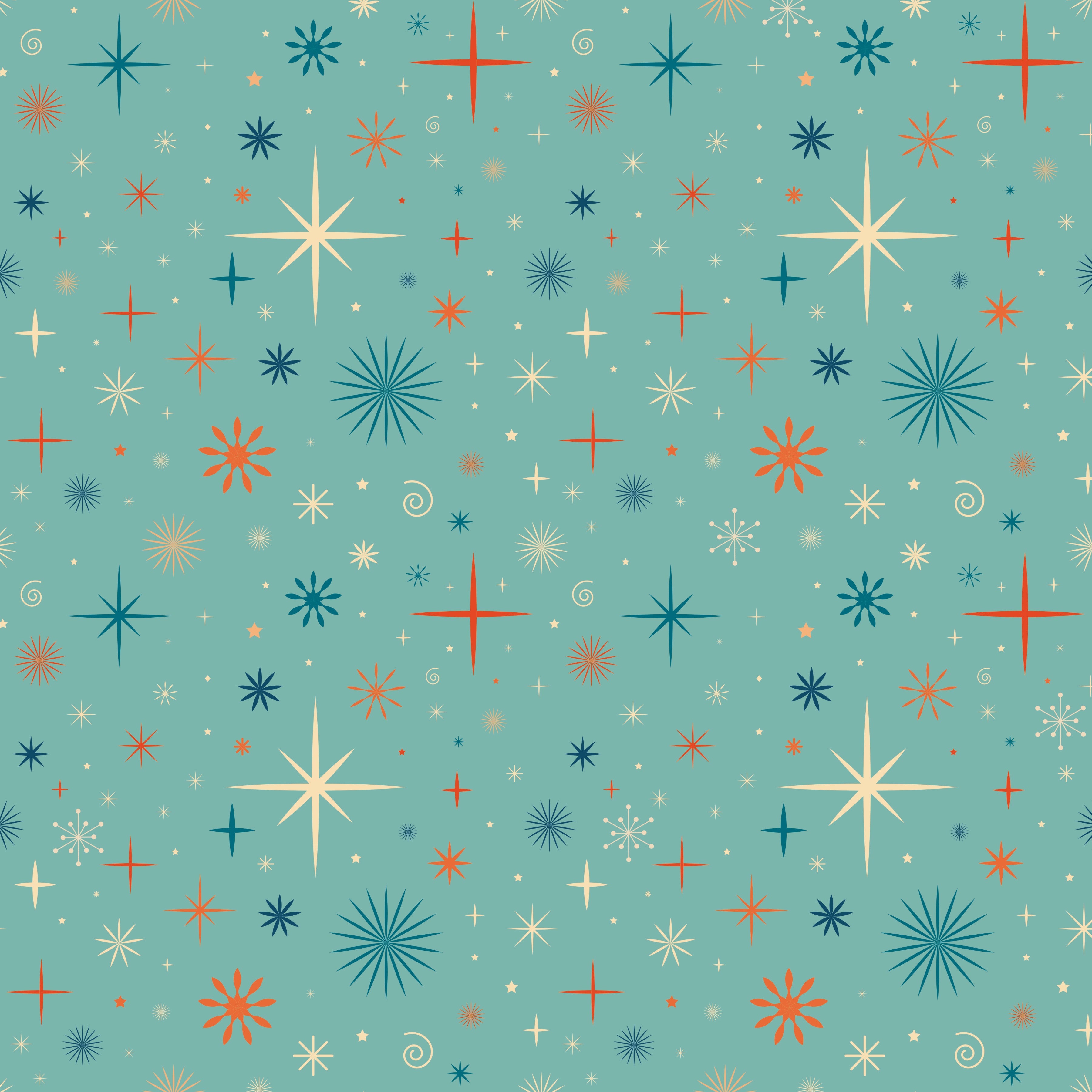Crafter's Companion Retro Christmas Collection 6" x 6' Pad