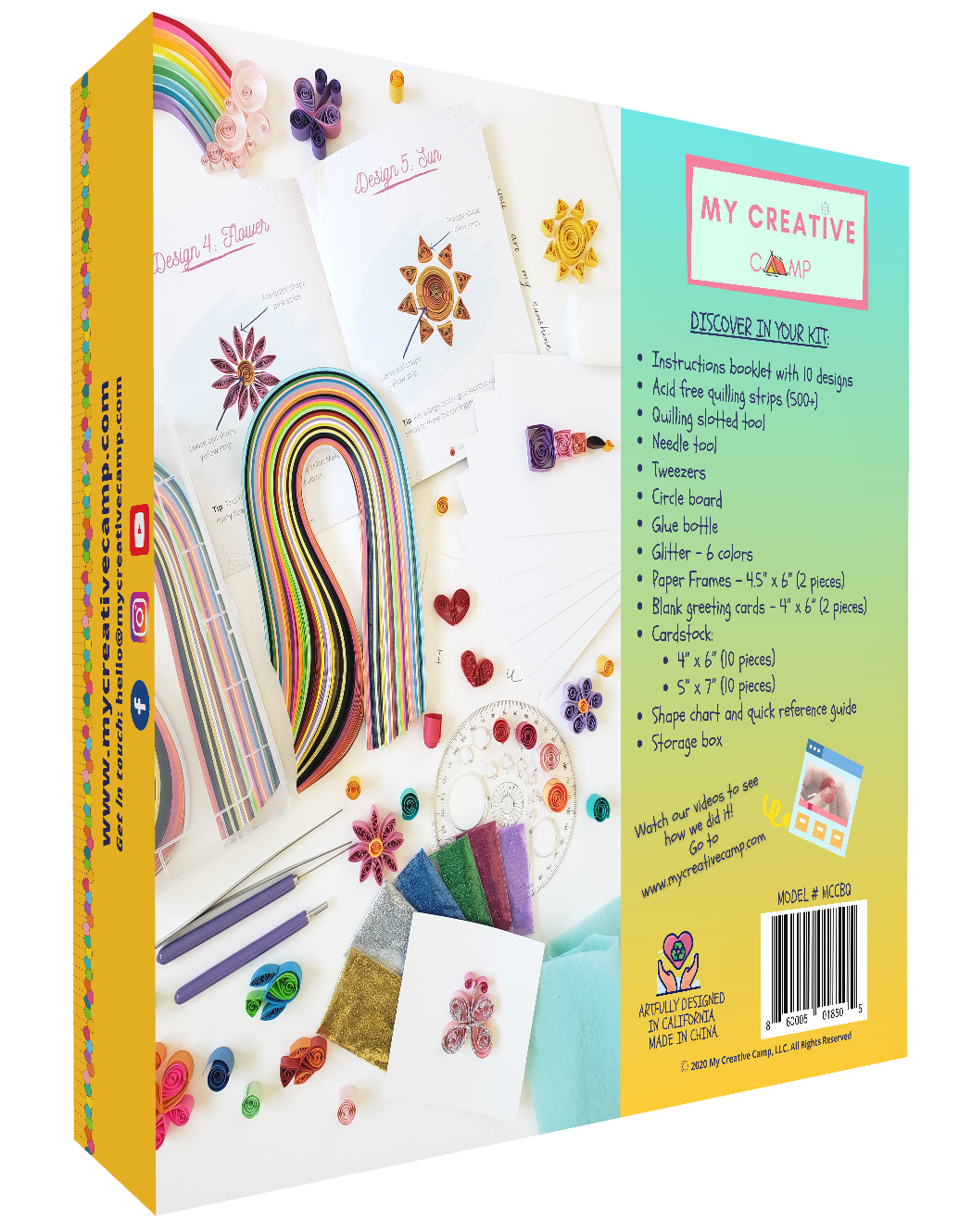My Creative Camp Beginner's Quilling Kit
