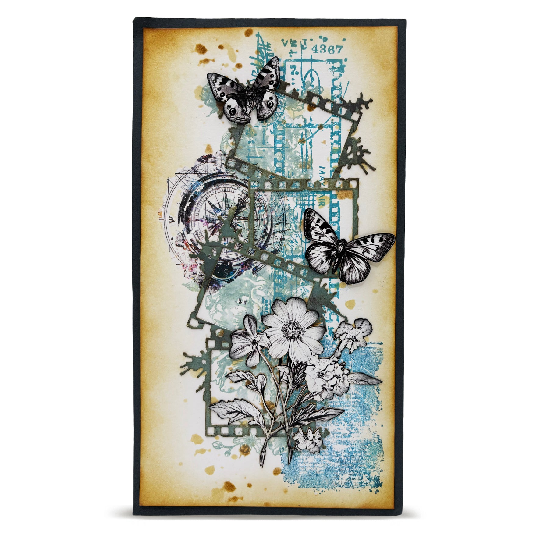 AALL and Create - A6 Stamp Sets - Splatter Film