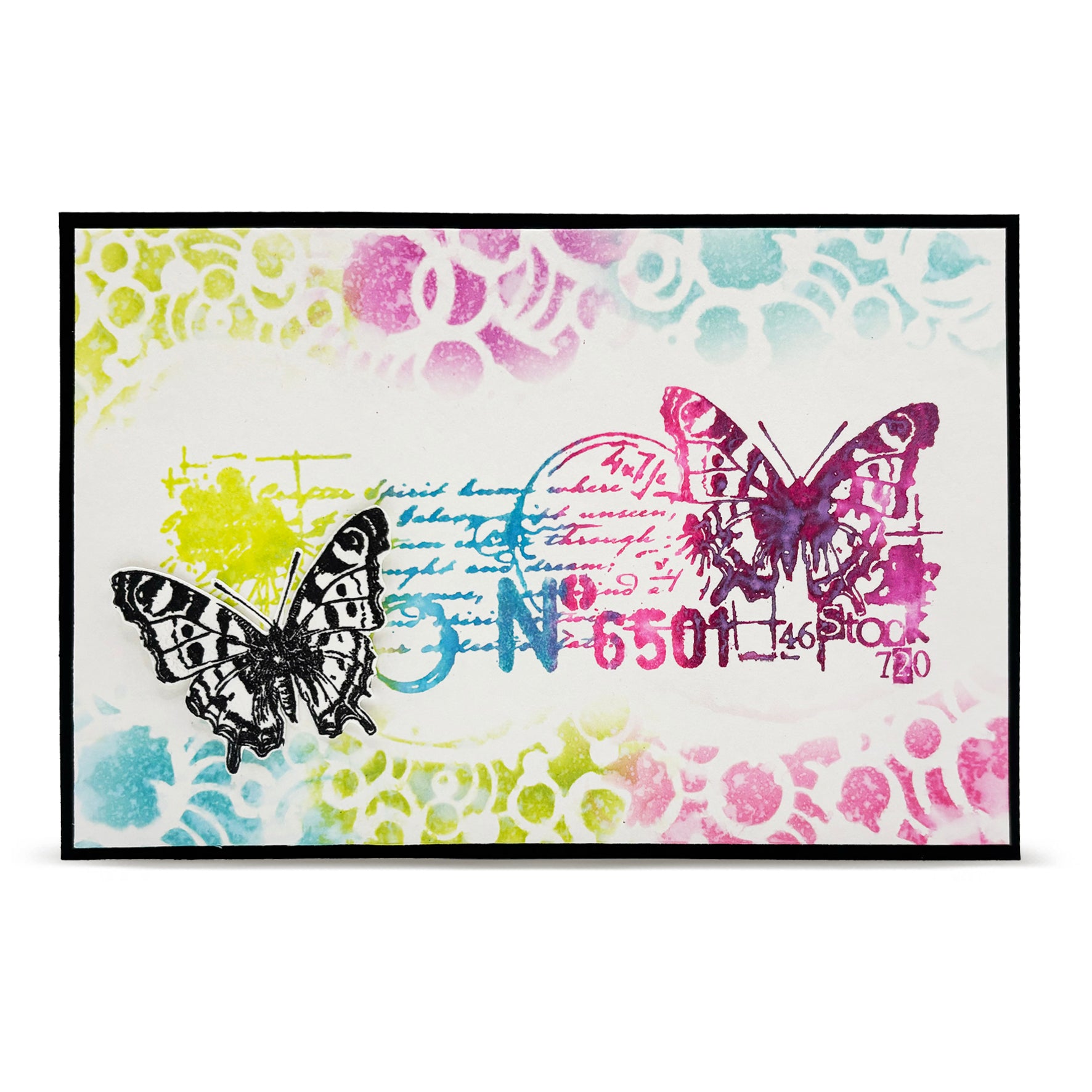 AALL and Create - A6 Stamp Sets - Splatter Film