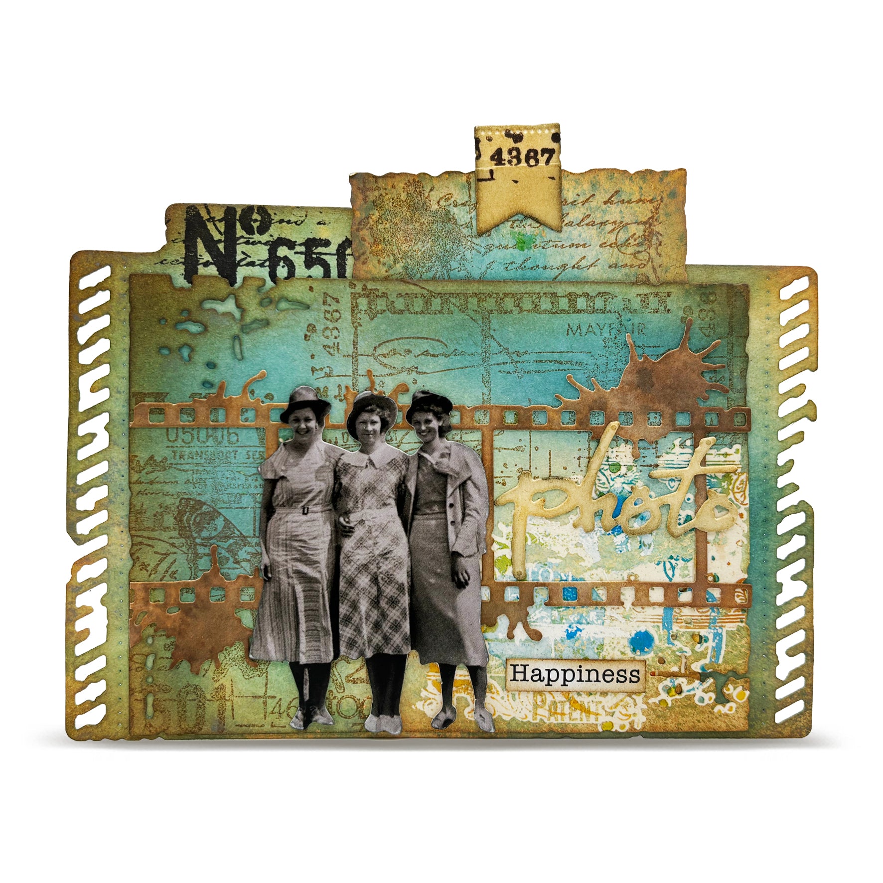 AALL and Create - A6 Stamp Sets - Splatter Film