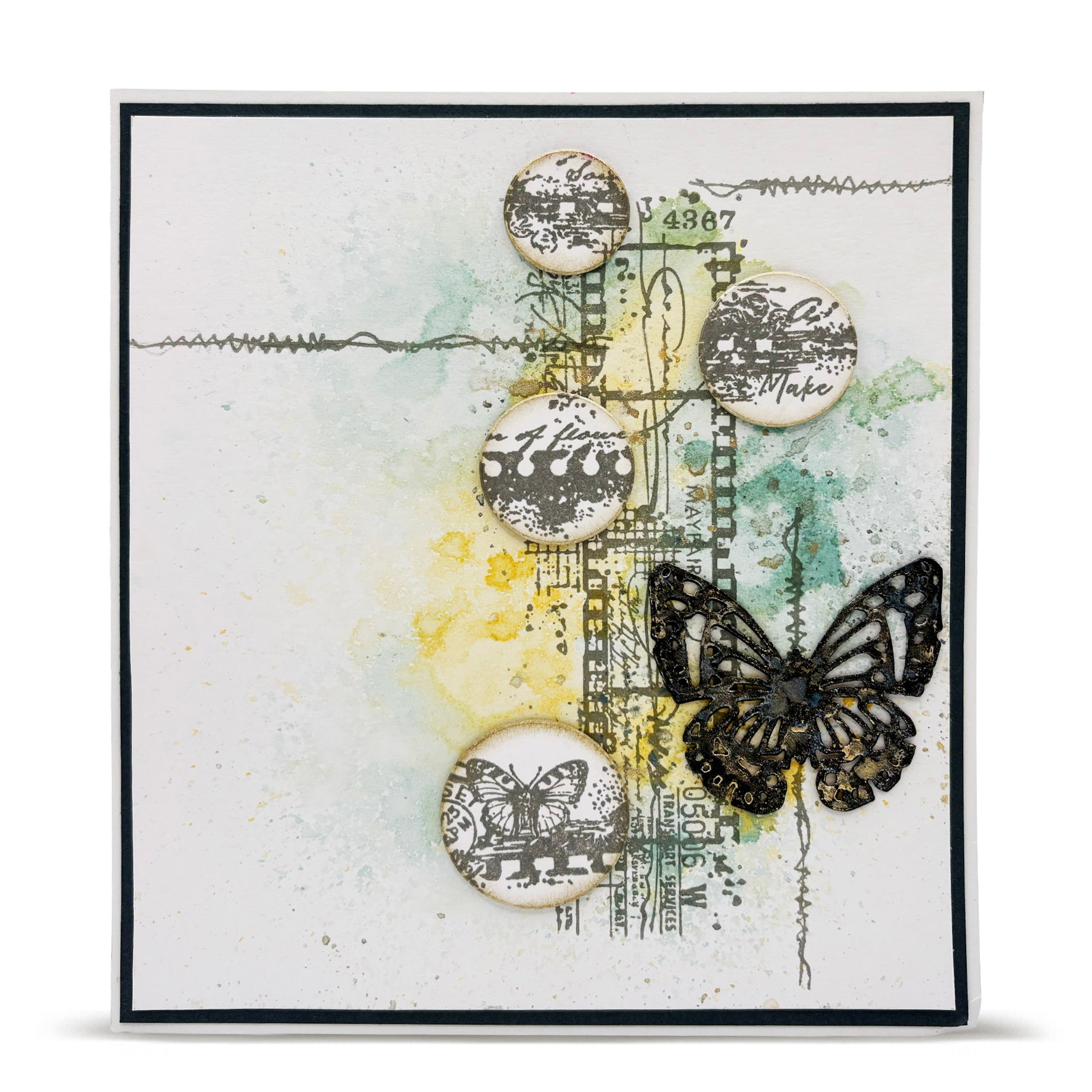AALL and Create - A6 Stamp Sets - Splatter Film
