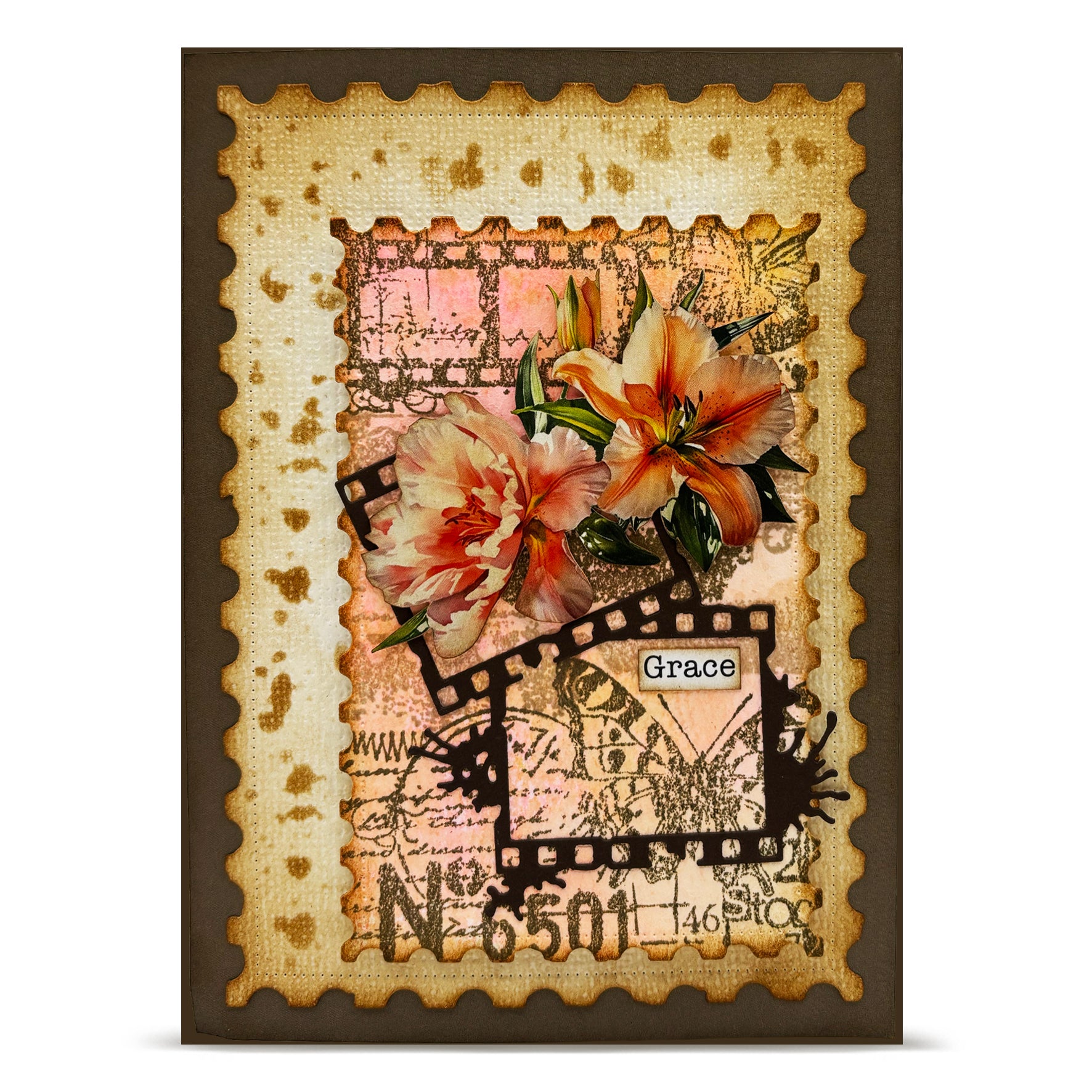 AALL and Create - A6 Stamp Sets - Splatter Film
