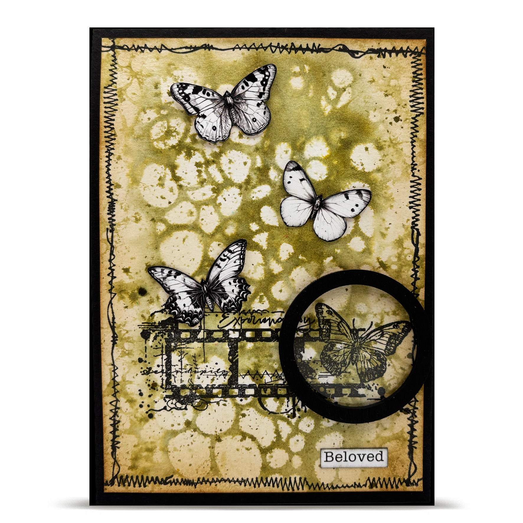 AALL and Create - A6 Stamp Sets - Torn Prints