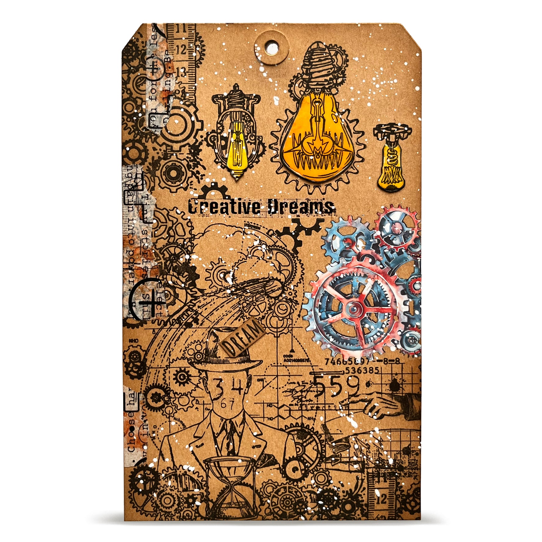 AALL and Create - A6 - Stamp Set - Coglight Relics
