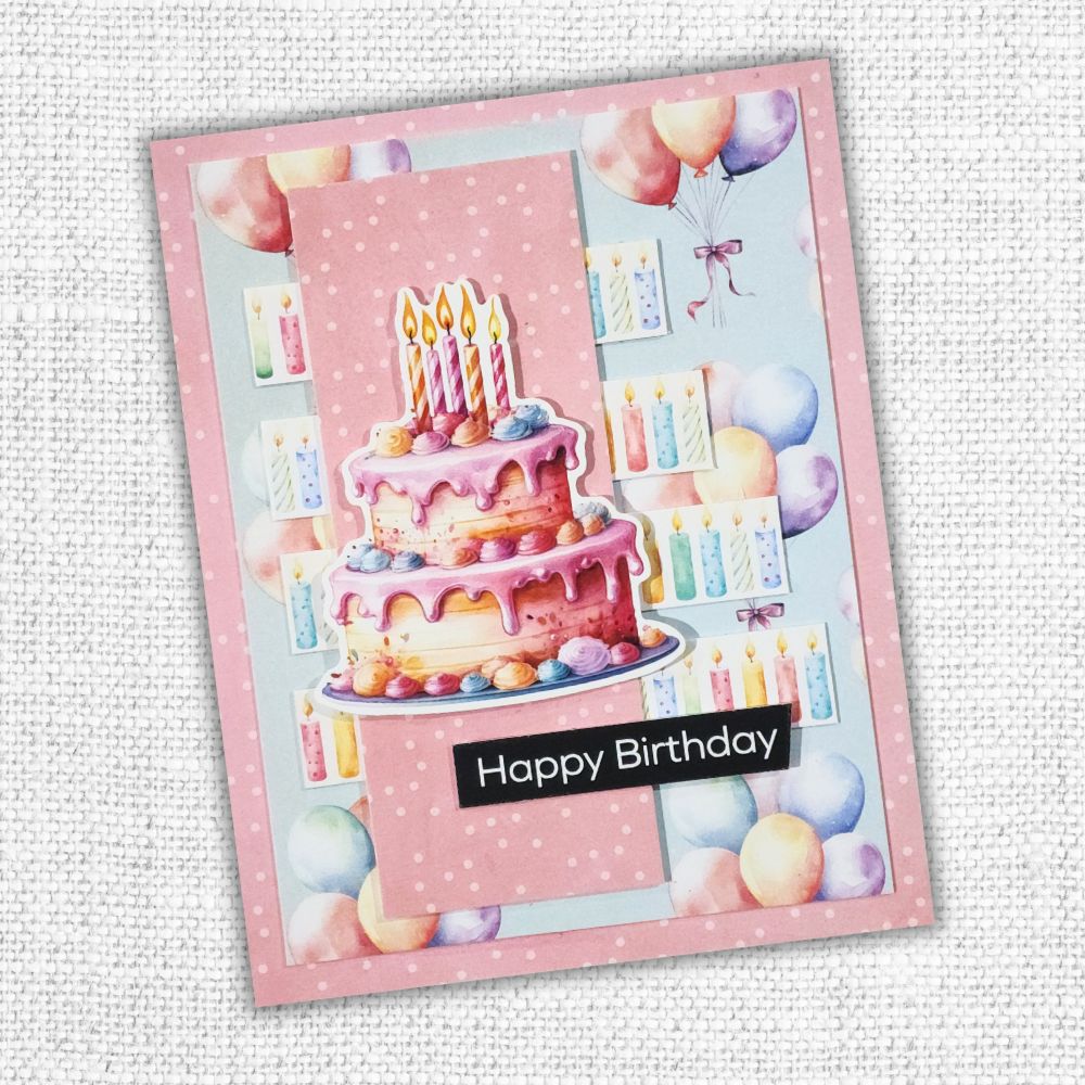 Birthday Fun Tags & Tickets Embossed Die Cuts 33309