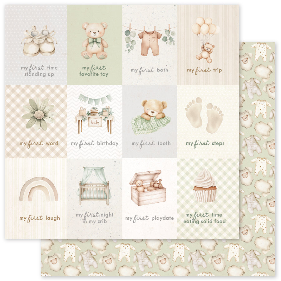 Boho Baby E 12x12 Paper (12pc Bulk Pack) 35086