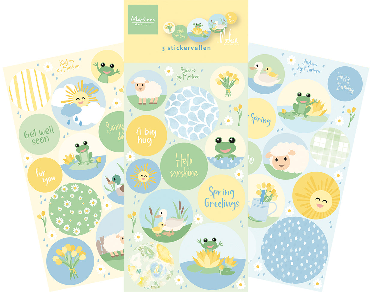 Marianne Design Stickers - Dreamy Meadow by Marleen