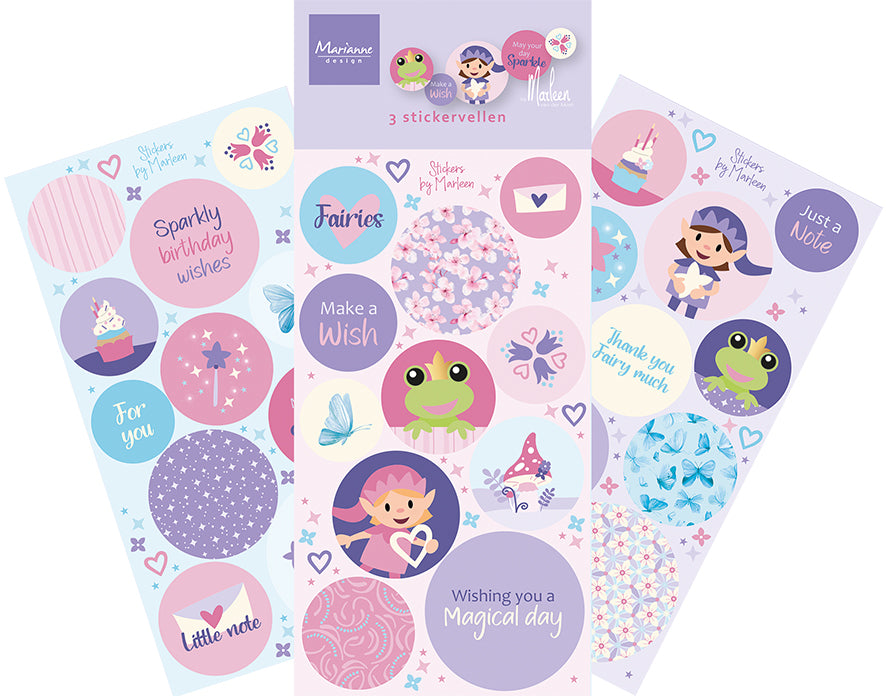 Marianne Design Stickers - Magical Garden by Marleen