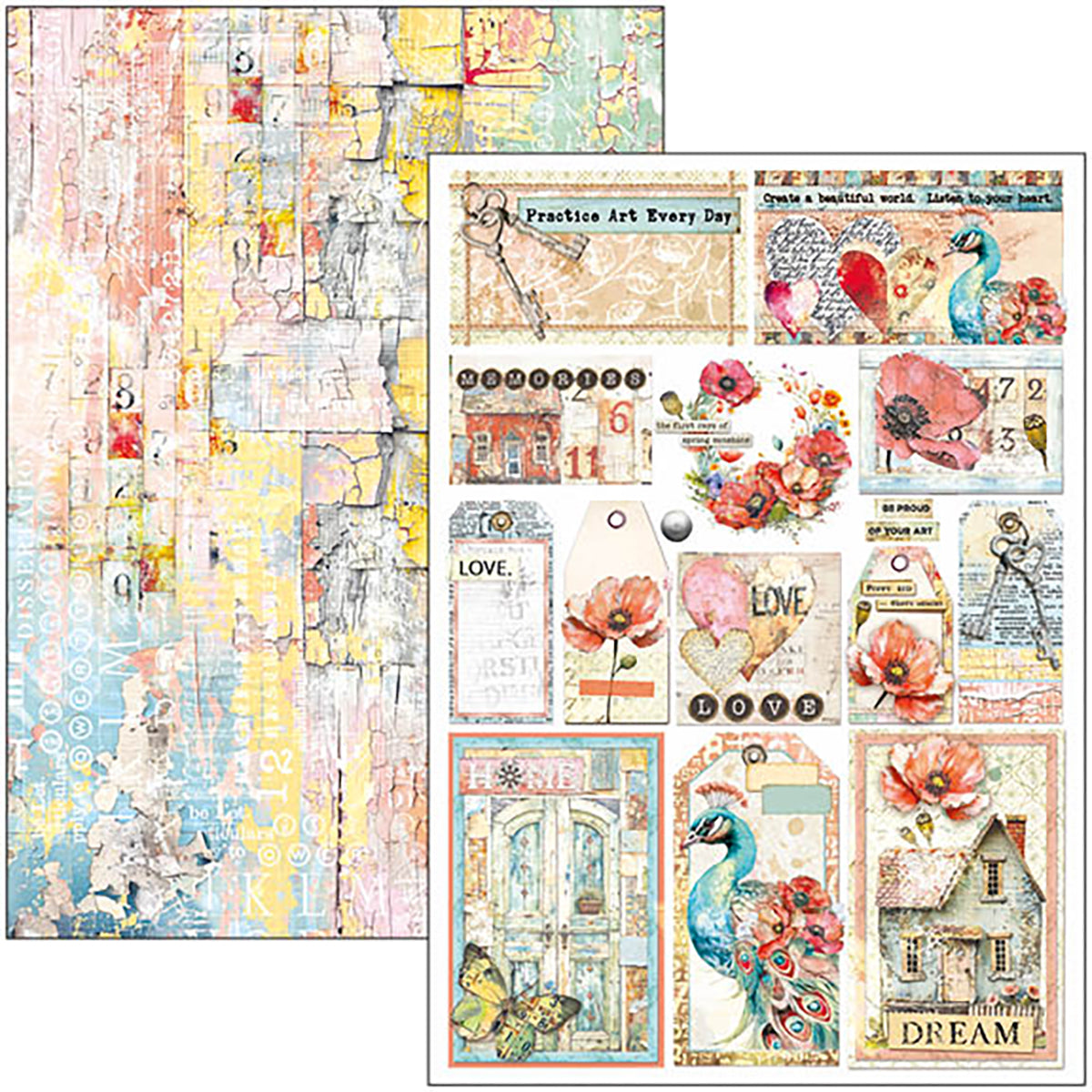 Majestic Dream Creative Pad A4 9/Pkg