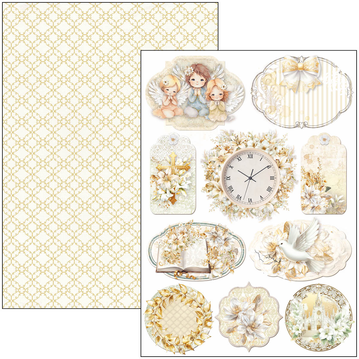 Blessing Day Creative Pad A4 9/Pkg