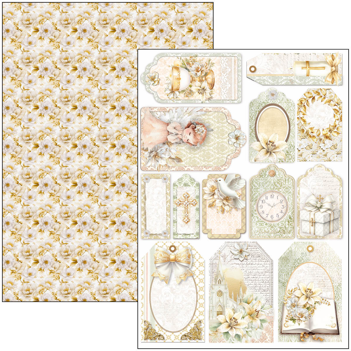 Blessing Day Creative Pad A4 9/Pkg