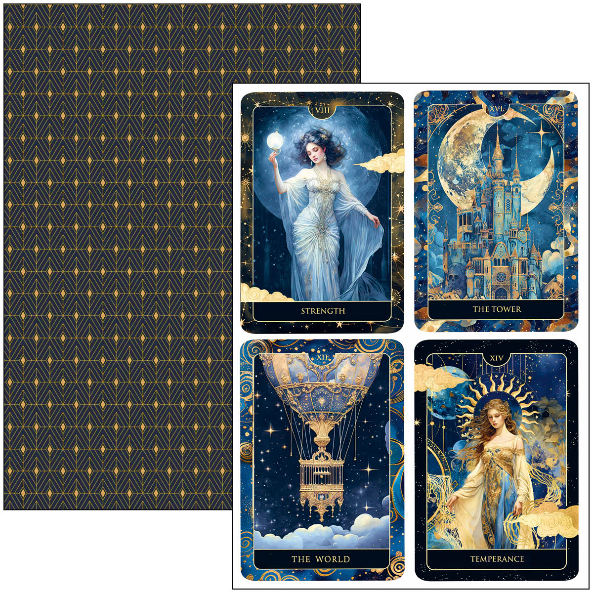 Celestial Creative Pad A4 9/Pkg