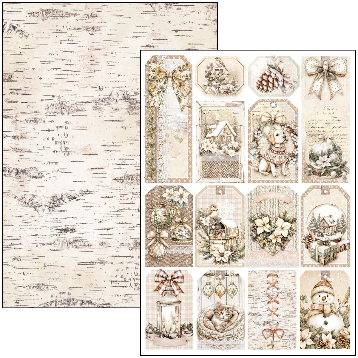 Winter Season Creative Pad A4 9/Pkg