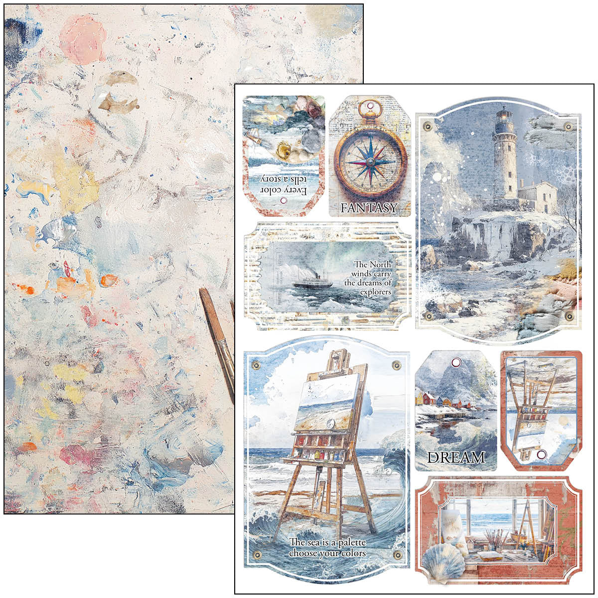 An Artist Journey Creative Pad A4 9/Pkg