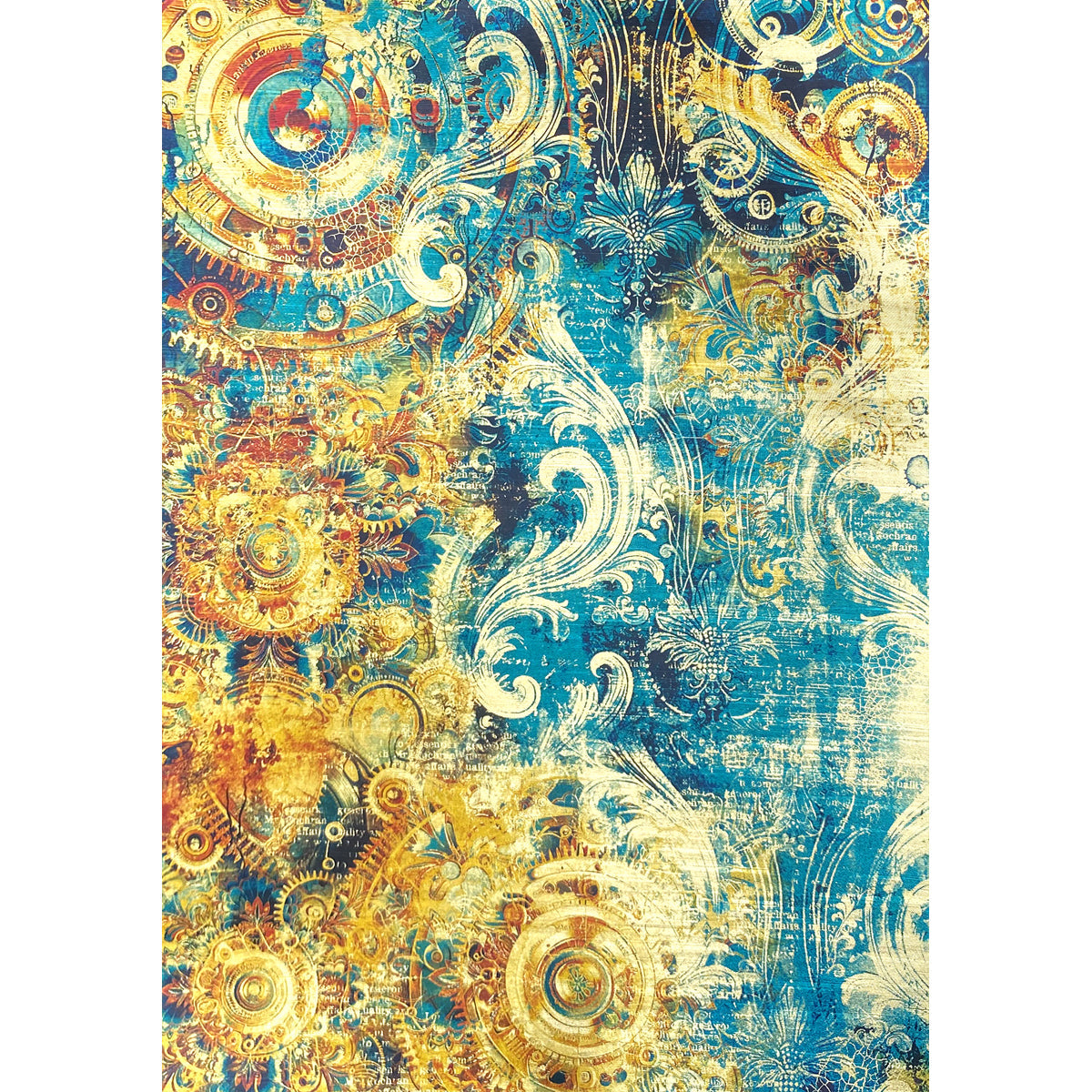 Deluxe Esprit de Voyage Paper Gold A4 5/Pkg