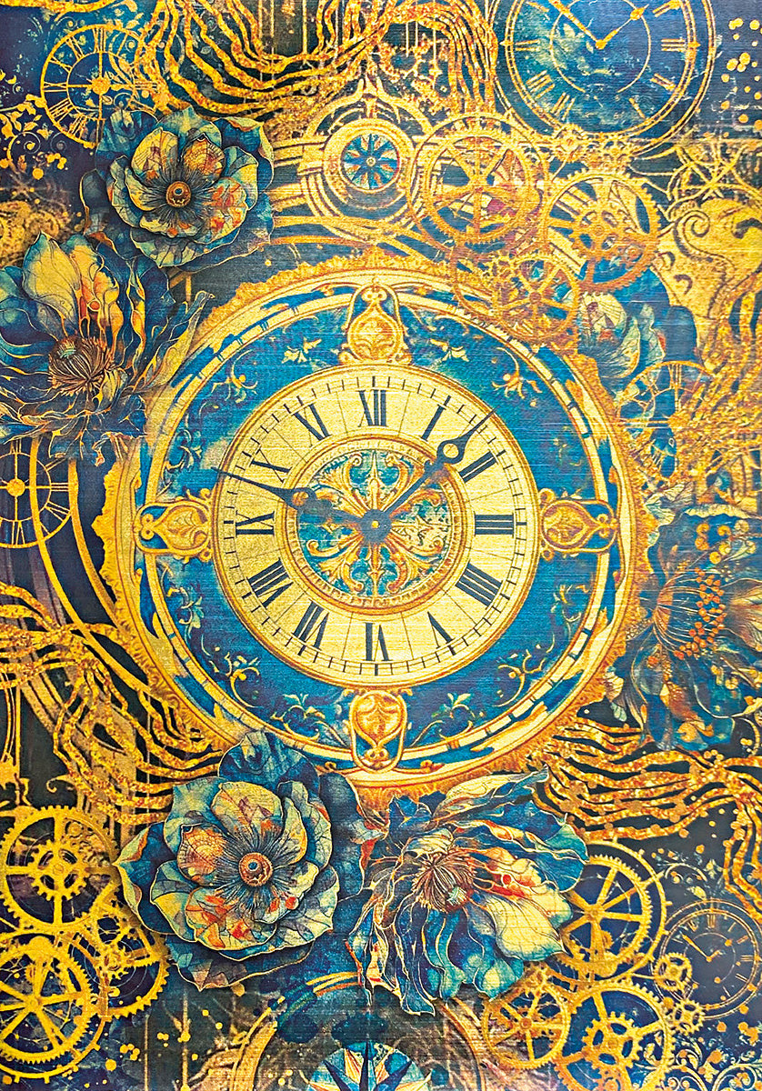 Deluxe Celestial Paper Gold A4 5/Pkg