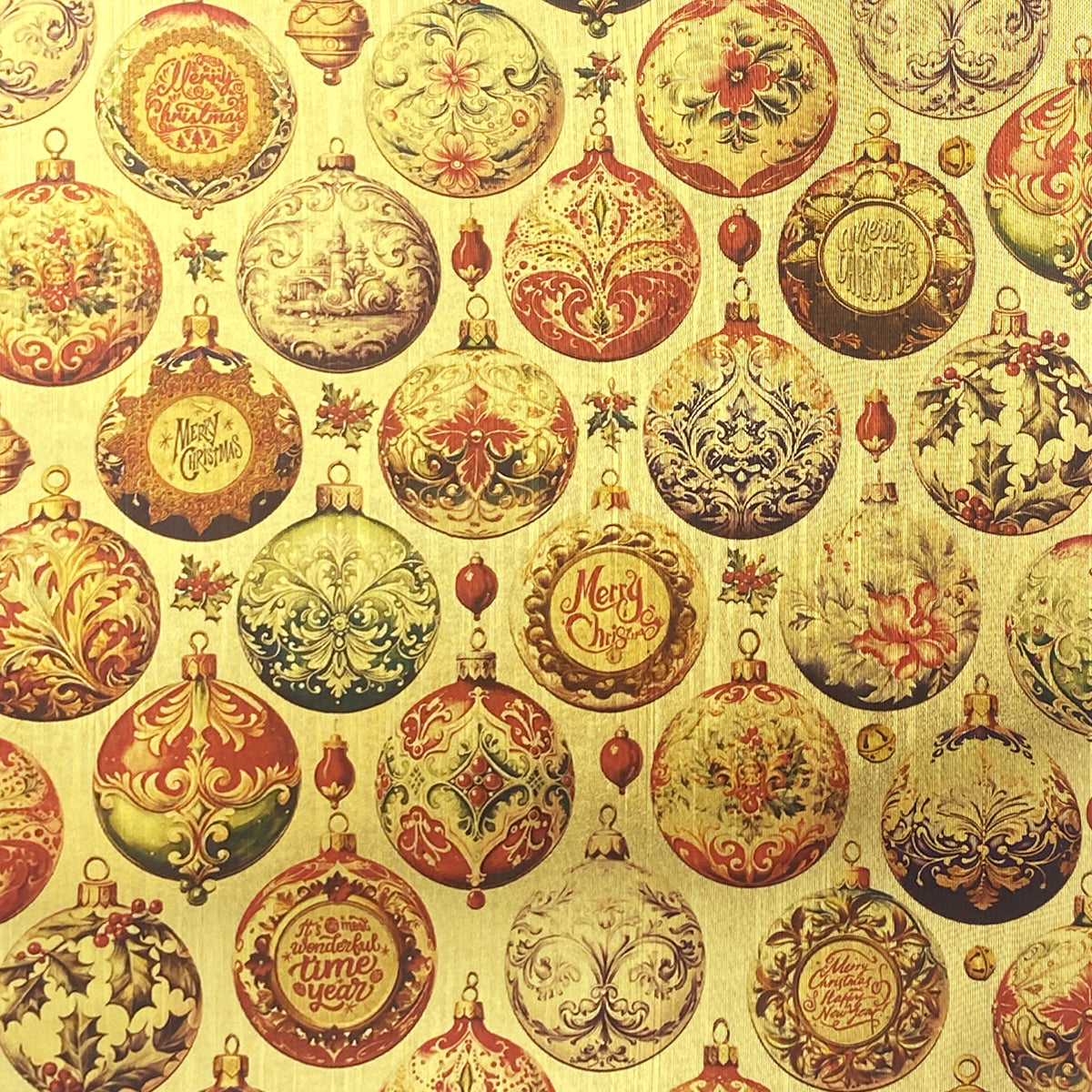 Deluxe The Nutcracker Paper Gold 6"x6" 5/Pkg