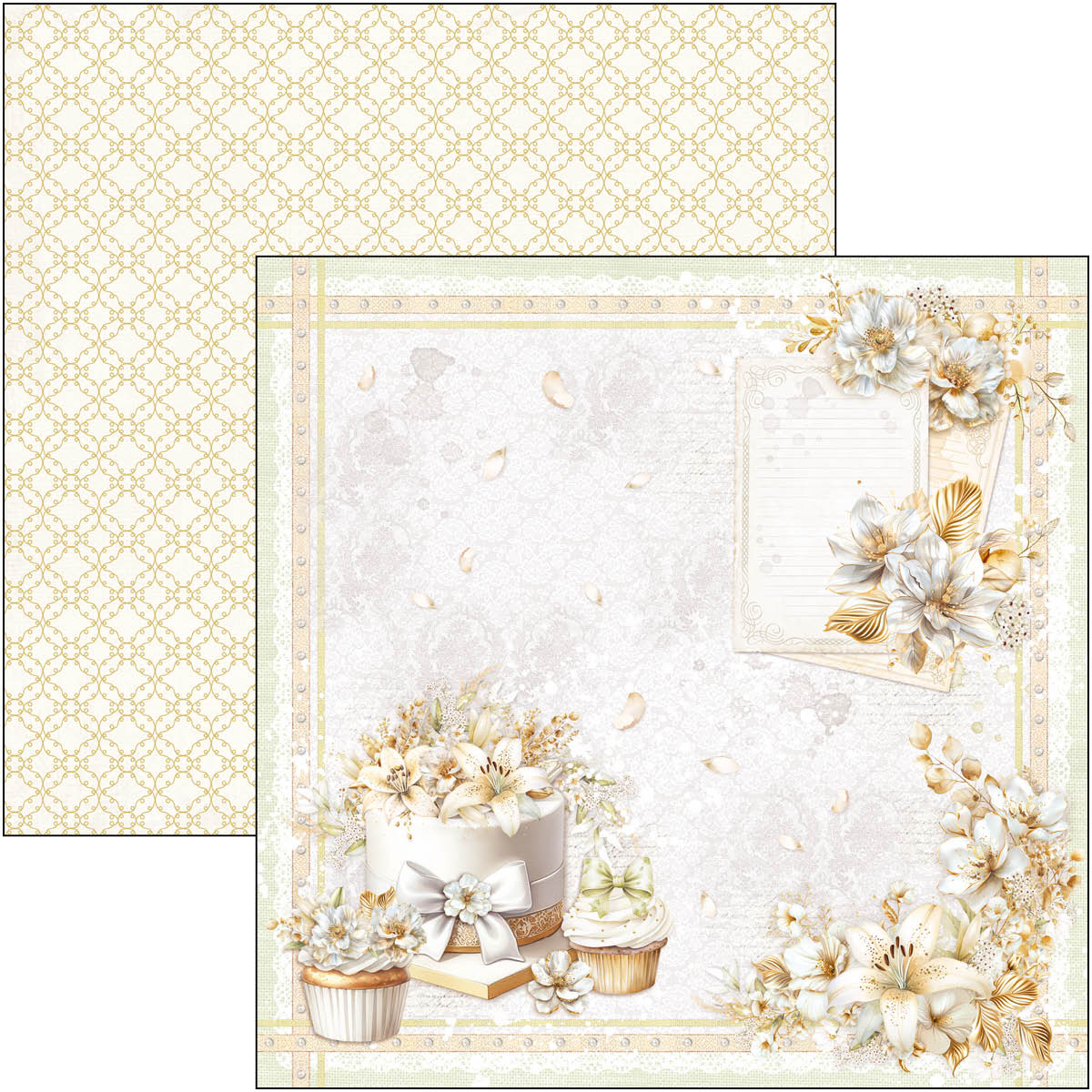 Blessing Day Pad 8"x8" 12/Pkg